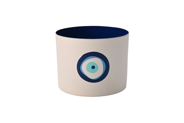 Gift Company - Goa Windlicht - Blaues Auge/ Nazar