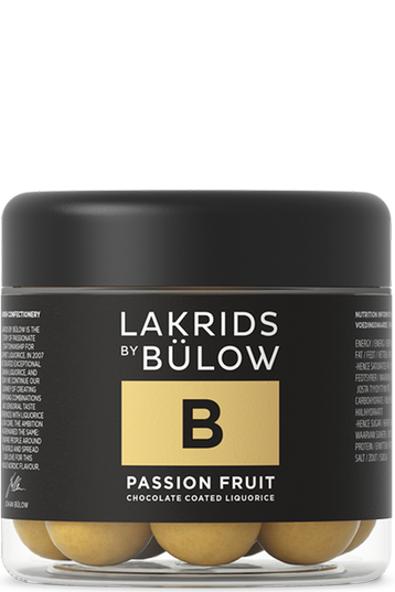 Lakrids by Bülow Dänische Gourmet-Lakritze - B PASSION FRUIT