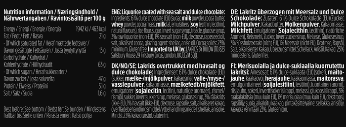 Lakrids by Bülow Dänische Gourmet-Lakritze - D SALT & CARAMEL