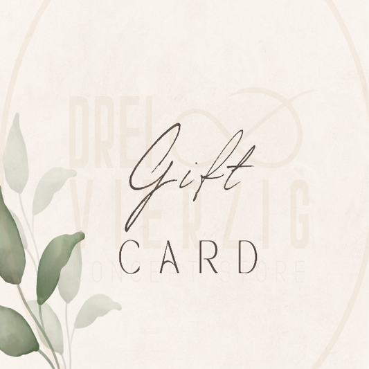 Gutschein - Gift Card ab 25€