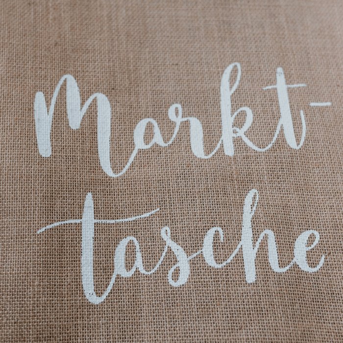 Eulenschnitt Markttasche 100 % Jute - Drei & Vierzig Concept Store