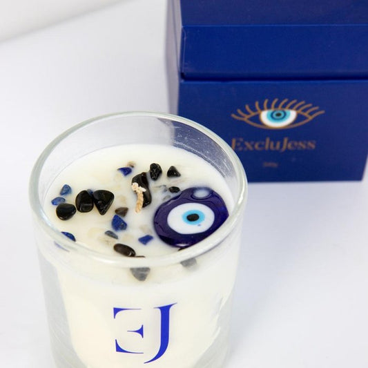 ExcluJess - Duftkerze Evil Eye - Drei & Vierzig Concept Store