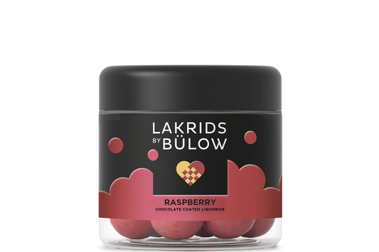 Lakrids by Bülow Dänische Gourmet-Lakritze - CRISPY RASPERRY