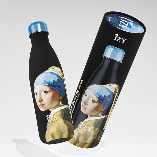 Izy Bottles - Mädchen mit Perlenohrring 500ml