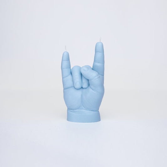 CandleHand - Baby YOU ROCK Blau - Drei & Vierzig Concept Store