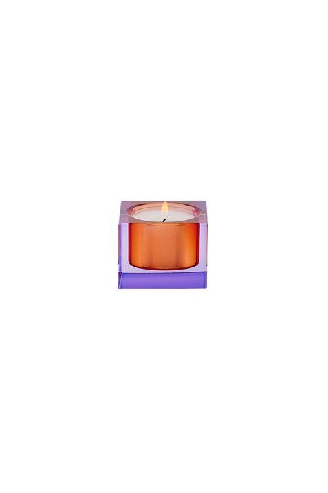 Gift Company - Sari Teelichthalter XS Lila/Orange - Drei & Vierzig Concept Store