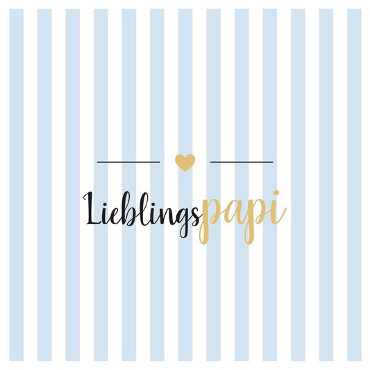 ppd - Lieblingspapi Napkin 33x33