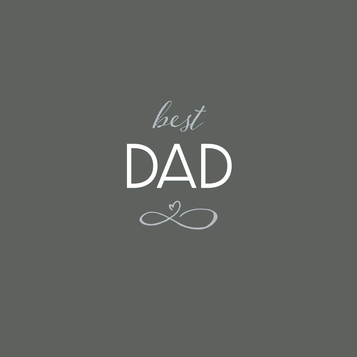 ppd - Dad Napkin 33x33 - Drei & Vierzig Concept Store