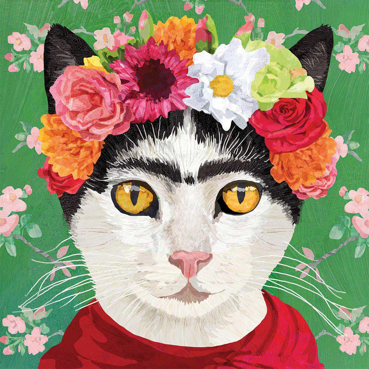 ppd - Frida Cat Napkin 33x33cm