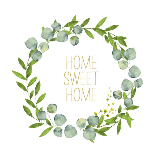 ppd - Papierservietten Home Sweet Home 33x33cm - Drei & Vierzig Concept Store