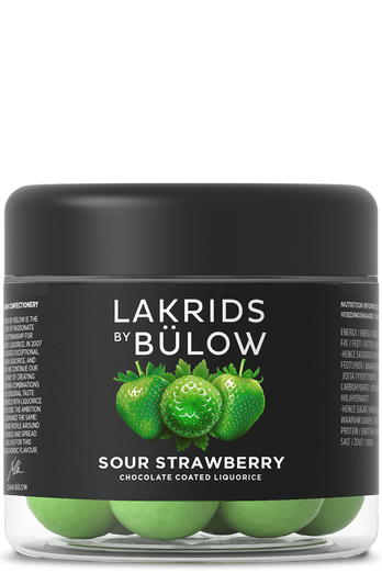 Lakrids by Bülow Dänische Gourmet-Lakritze - SOUR STRAWBERRY