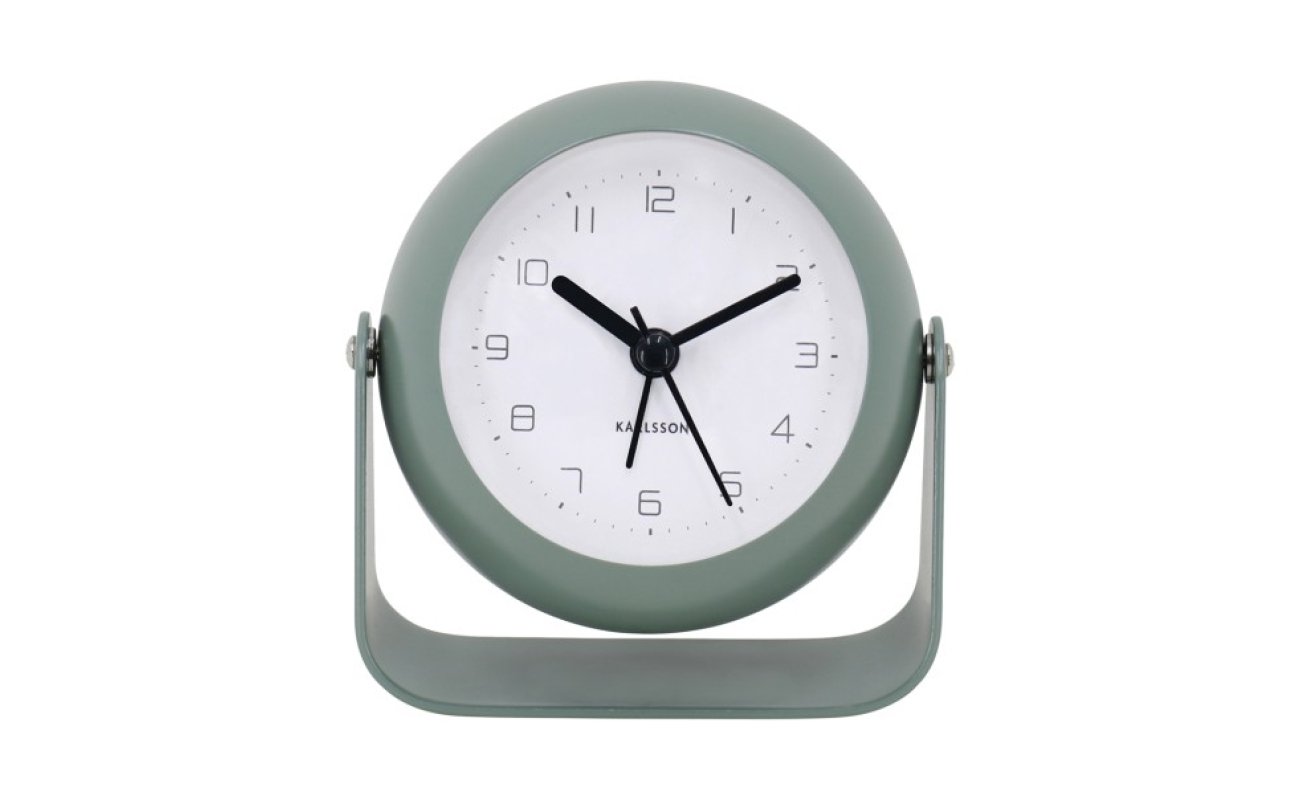 Karlsson Alarm Clock Jungle Green